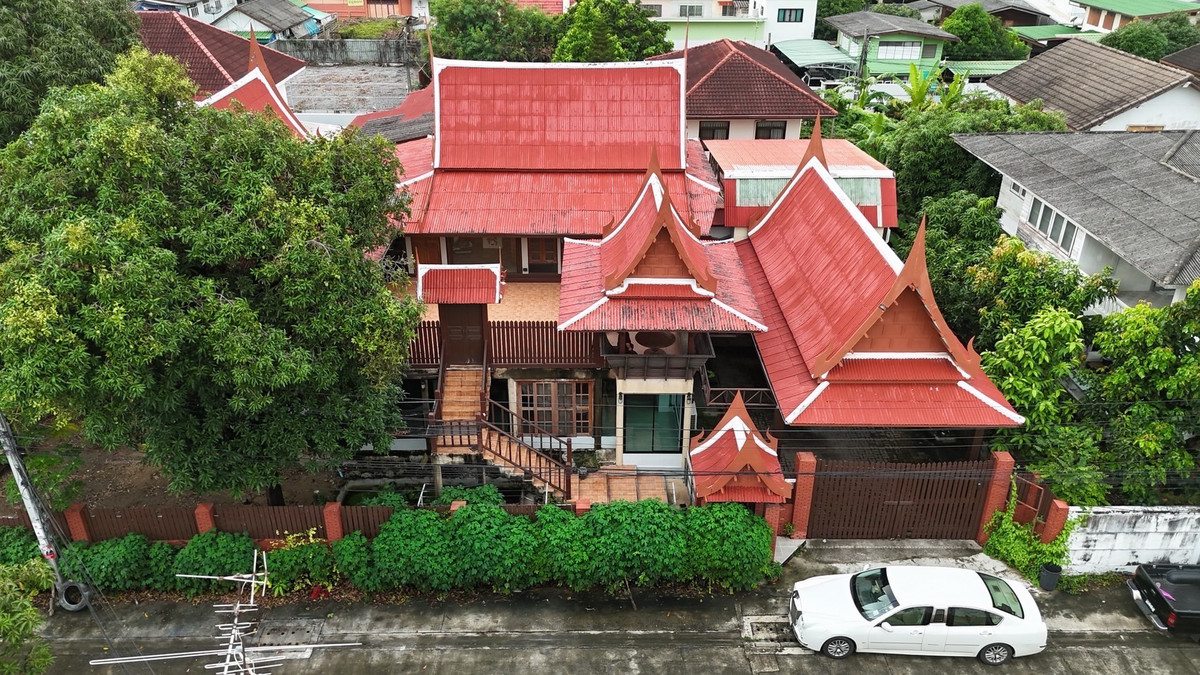 ขาย บ้าน เรือนไทยโบราณ 2 หลัง ไม่ใช้ตะปู ที่ดิน 160 ตรวา หมู่บ้านเศรษฐกิจ บางแค  – รูปที่ 3