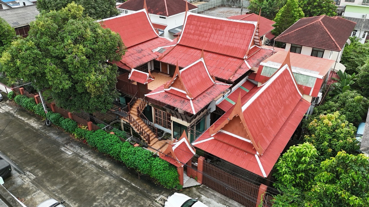 ขาย บ้าน เรือนไทยโบราณ 2 หลัง ไม่ใช้ตะปู ที่ดิน 160 ตรวา หมู่บ้านเศรษฐกิจ บางแค  – รูปที่ 2