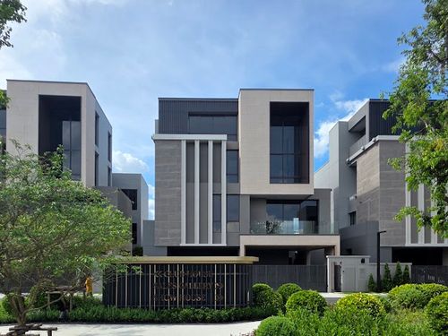 🏛️✨BEON Kaset-Nawamin | 3-story detached house, size 635 sq m, 87 sq m, 5 bedrooms, 6 bathrooms, 4 parking spaces, starting at 44.3 MB. Contact to make an appointment to view Tel.0922635410 (Earth)