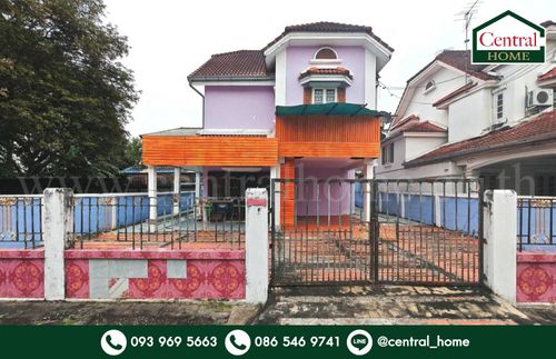 บ้านเดี่ยว ธารารมณ์ รามคำแหง 150 หลังริม ใกล้ รถไฟฟ้า สถานีน้อมเกล้า 