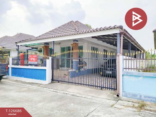 Single house for sale, area 40.6 sq m, Khlong Udom Chonchan, Chachoengsao.