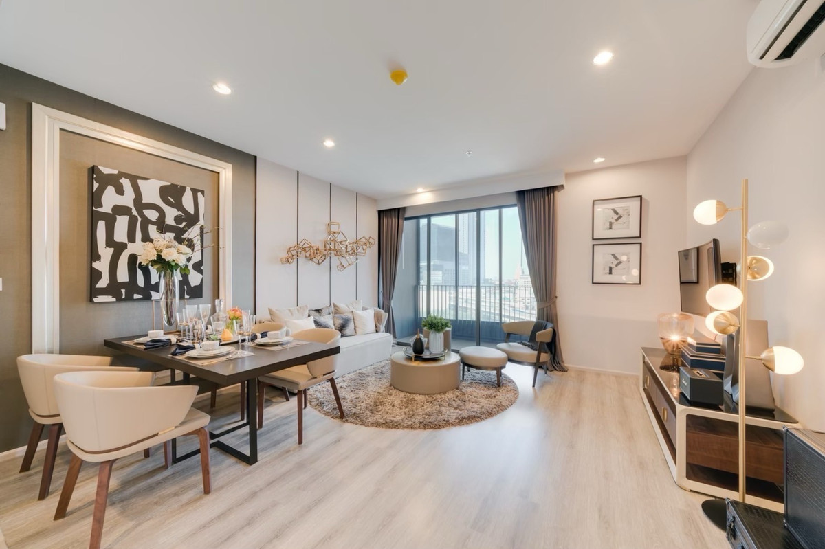 🔥For urgent rent🔥Ideo Mobi Sukhumvit 66, 2 bedrooms, 2 bathrooms, fully furnished, beautiful room, ready to move in, near BTS Udomsuk❗