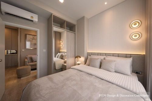 (รหัส SM1579) ขายคอนโด The Tree Pattanakarn - Ekkamai บิ้วอินครบทั้งห้อง