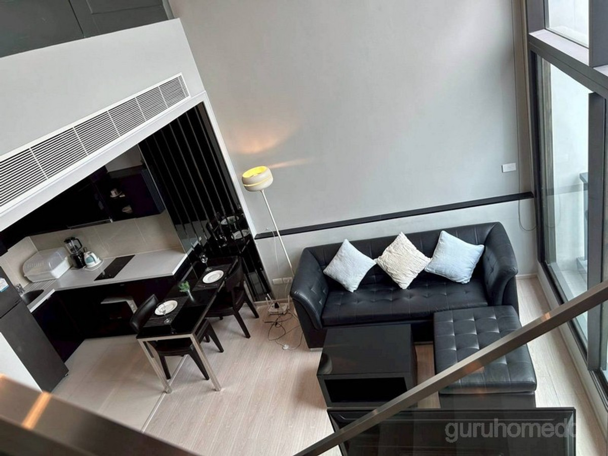 ให้เช่าคอนโด Rhythm Sukhumvit 44/1 ห้อง Duplex ขนาด 60 ตรม 1ห้องนอน ชั้น32-33 เฟอร์นิเจอร์ครบ พร้อมอยู่ ใกล้BTSพระโขนง - ghd000780R – รูปที่ 3