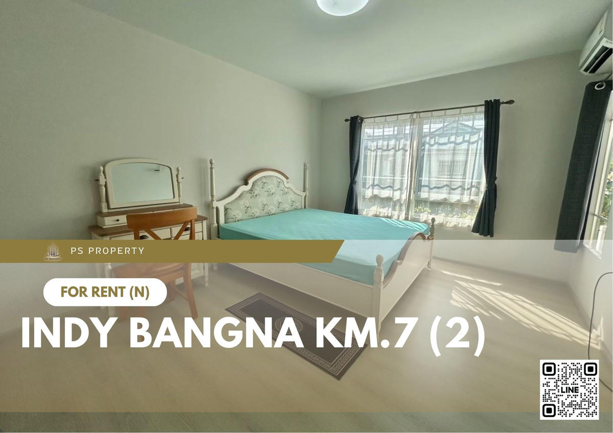ทาวน์เฮ้าส์ให้เช่า ✨ Indy Bangna Km.7 (2) ✨ 2 ห้องนอน 3 ห้องน้ำ เฟอร์นิเจอร์ และ เครื่องใช้ไฟฟ้าครบ ทาวน์เฮ้าส์ให้เช่า ✨ Indy Bangna Km.7 (2) ✨ 2 ห้องนอน 3 ห้องน้ำ เฟอร์นิเจอร์ และ เครื่องใช้ไฟฟ้าครบ