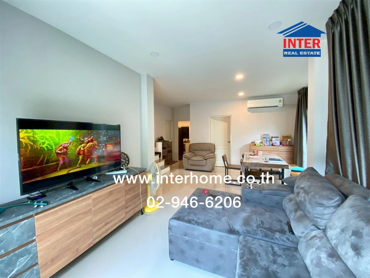 บ้านเดี่ยว 2 ชั้น 51 ตร.ว. หมู่บ้านเซนโทรประชาอุทิศ90 ใกล้บิ๊กซี ประชาอุทิศ90 ซอยประชาอุทิศ90 ถนนกาญจนาภิเษก ถนนประชาสามัคคี พระสมุทรเจดีย์ สมุทรปราการ – รูปที่ 2