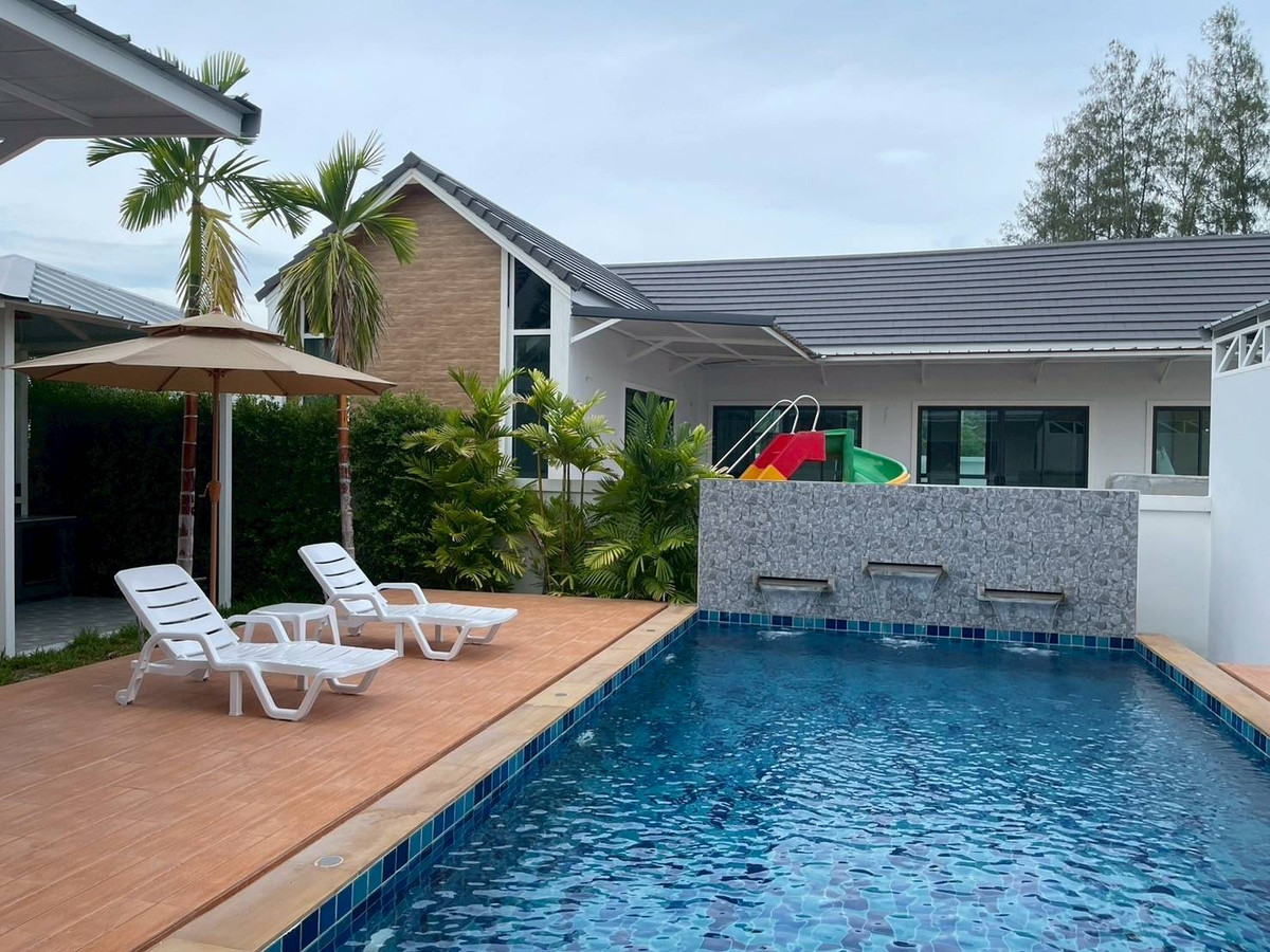 โครงการใหม่ บ้านพูลวิลล่าให้เช่า 3 ห้องนอน (หัวหิน) : 50,000 บาท/เดือน – รูปที่ 3