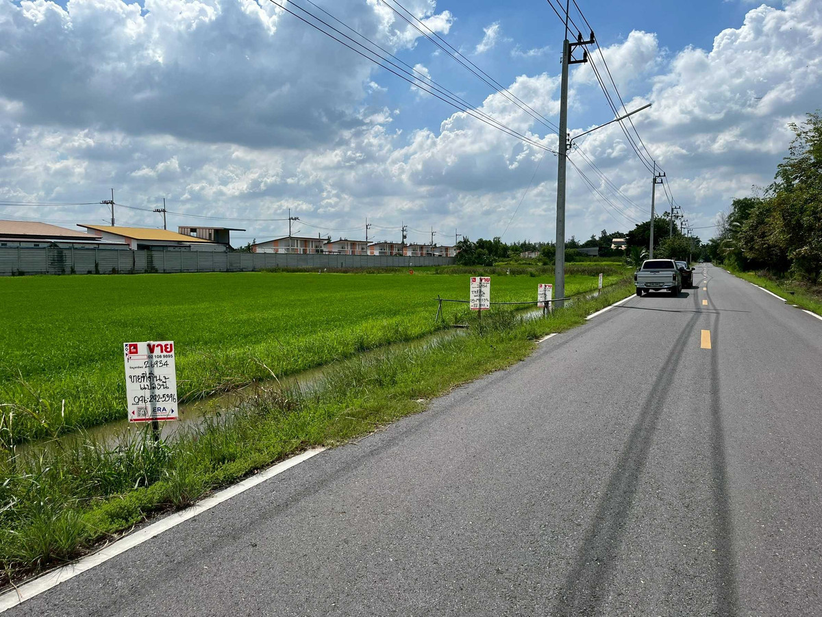 Vacant Land for Sale, 1 Rai, Accessed via Soi 47, Behind Chay Si Ba Mee Kiew Factory, Pathum Thani – รูปที่ 4