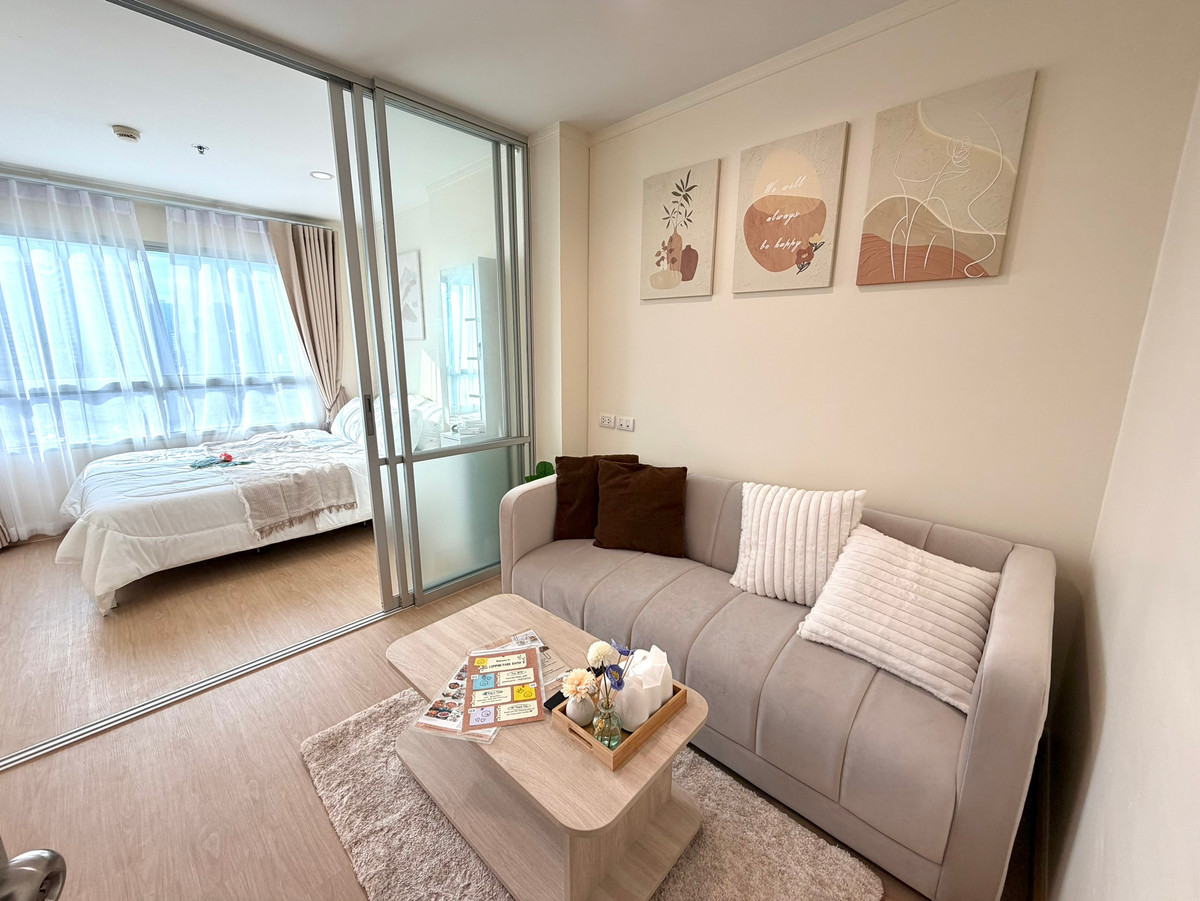 Free Wi-Fi 1000/500 Mbps • Short-term rental (minimum 1 month) 🌿 Lumpini Park Rama 9 – Ratchada Condo for Rent 🌿 คอนโด ลุมพินี พาร์ค พระราม9 – รัชดา #NearMRTRama9 เพียง 900 ม. Location: https://maps.app.goo.gl/scNwvk2CwUjqHtZY7?g_st=ic  🔹 Room Details  – รูปที่ 3
