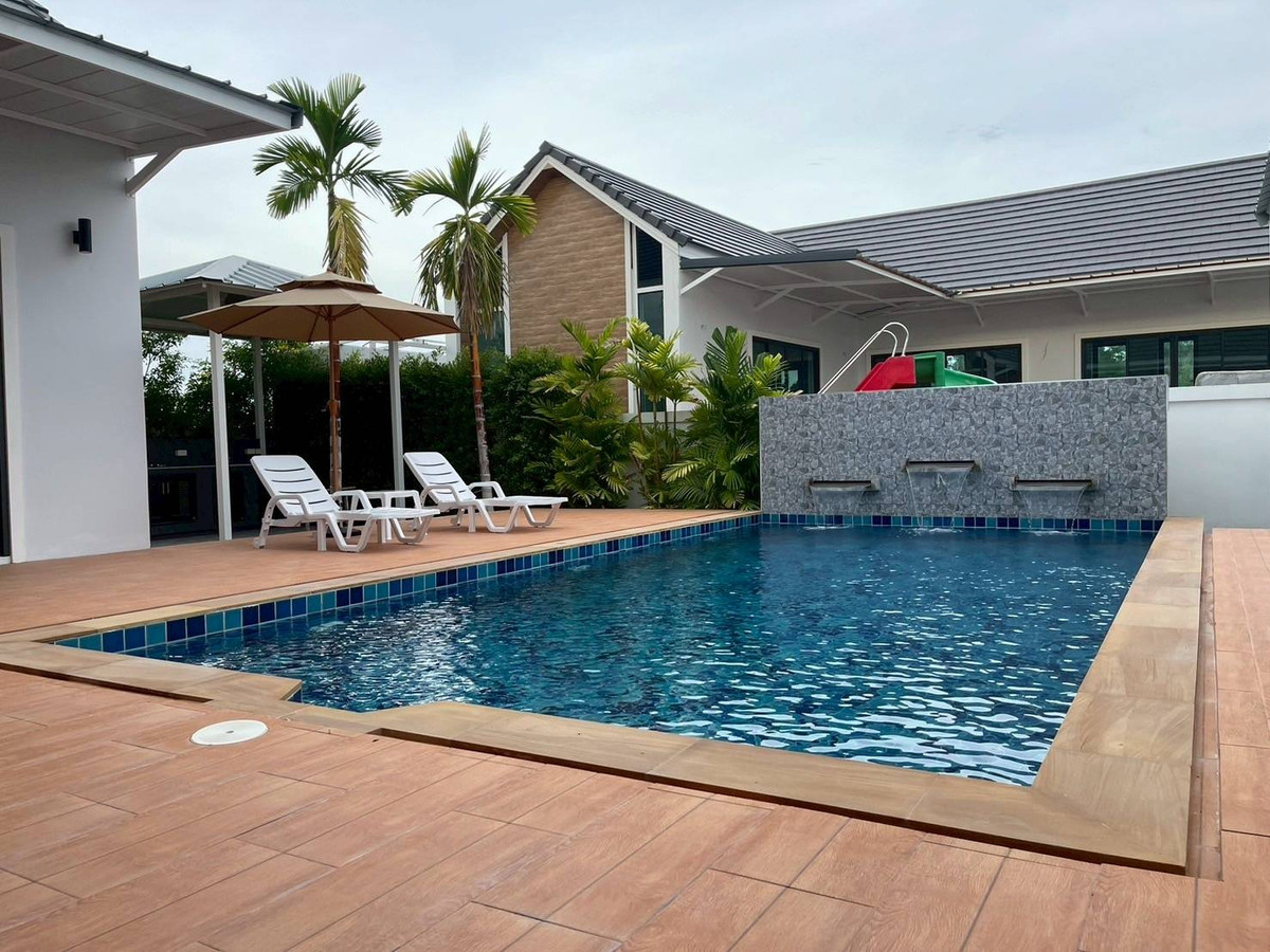 โครงการใหม่ บ้านพูลวิลล่าให้เช่า 3 ห้องนอน (หัวหิน) : 50,000 บาท/เดือน – รูปที่ 2