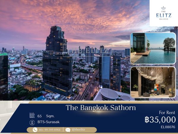 ✨ Exclusive Listing with Real Unit Verified Only Here | Direct Private Elevator Access - Super-Premium Living in Sathorn ✨