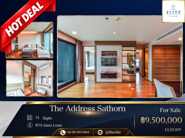 ✨ Elite Sathorn 12 Residences - Offering High-End Facilities & Superior Privacy Standards Living ✨ 