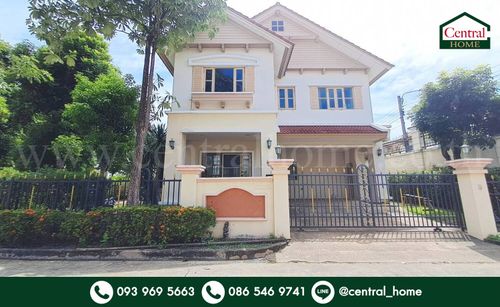 Single house for rent, Laddarom Pinklao, beautiful house, ready to move in.