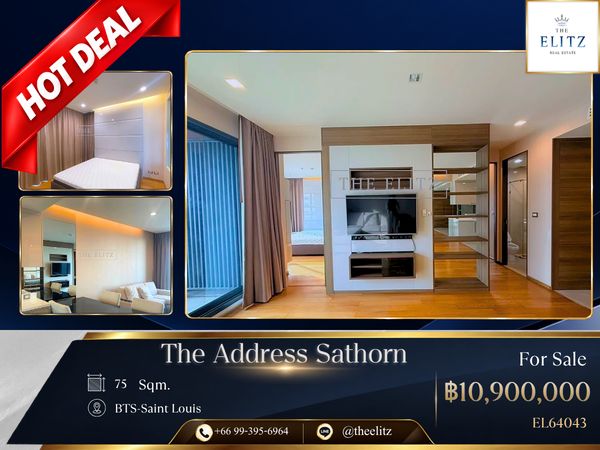 ✨ Prestigious Sathorn Address | Exclusive High-Rise Sanctuary - Breathtaking City Views | Prime Central Business District (CBD) - Elite Urban Lifestyle ✨ 