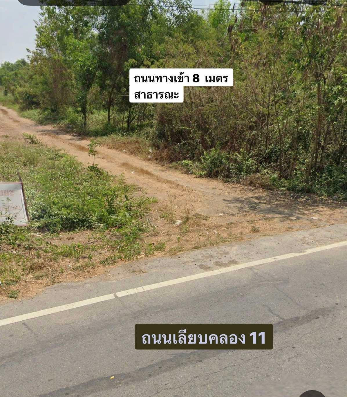 ขายด่วนที่ดิน2ไร่ น้ำไม่ท่วม คลอง11 หนองเสือ ปทุมธานีฯ – รูปที่ 2