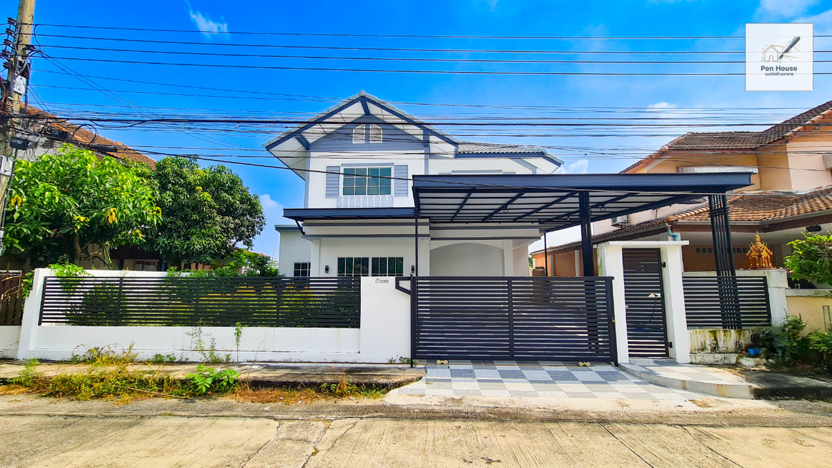 For sale, 2-story detached house, 4 bedrooms, Nimit Mai area. Casalina University 2 Nimitmai Road 20, Minburi, easy to travel, close to all amenities, ready to move in. For sale, 2-story detached house, 4 bedrooms, Nimit Mai area. Casalina University 2 Nimitmai Road 20, Minburi, easy to travel, close to all amenities, ready to move in.