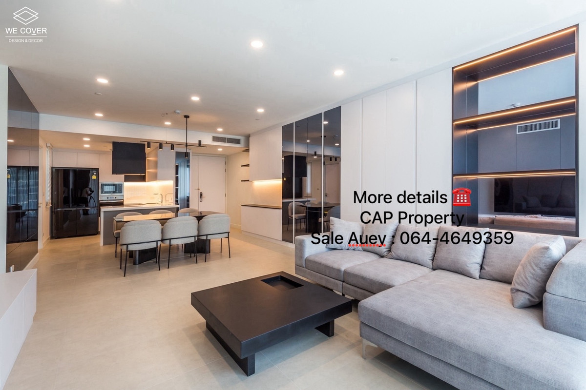 Pet Friendly 🐱🐶 RENT (3 Bed 133 Sqm)  @BTS Thonglor - Rental Price 120,000 THB Negotiable – รูปที่ 2
