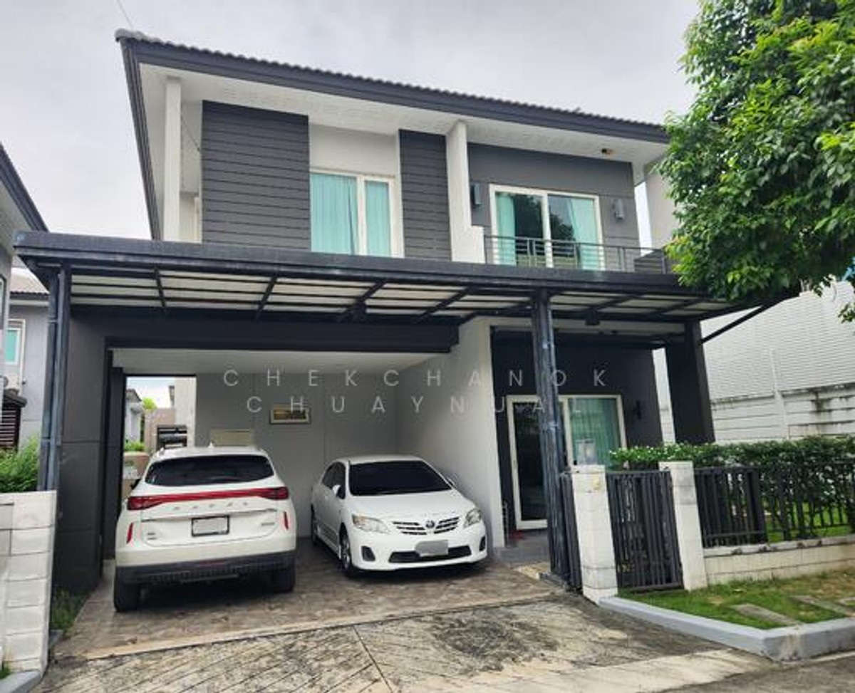 Single house, The City, Phahonyothin Sai Mai, large house style, 4 bedrooms, 3 bathrooms, edge plot, good condition, ready to move in, only 8.2 million, cheapest in the project, urgent!! Single house, The City, Phahonyothin Sai Mai, large house style, 4 bedrooms, 3 bathrooms, edge plot, good condition, ready to move in, only 8.2 million, cheapest in the project, urgent!!