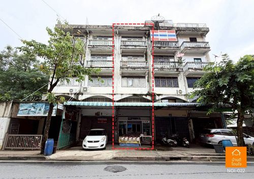 Urgent sale! Commercial building, 4.5 floors, Phetkasem 48 (near the way to Ratchaphruek Road)