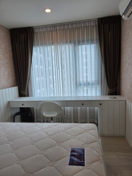🔥For urgent rent🔥Life Asoke, beautifully decorated, fully furnished, ready to move in Located in the heart of Rama 9, near MRT Phetchaburi.