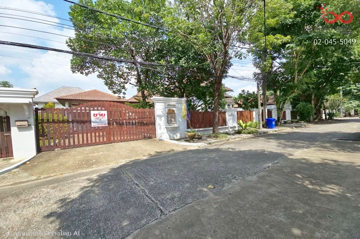 2-story detached house for sale, Navathani Village 256 sq m Serithai 59 Near the motorway