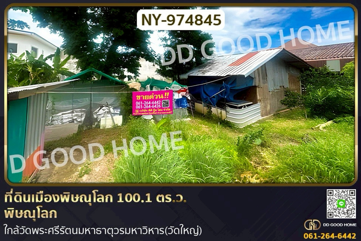 NY-974845 Land in Mueang Phitsanulok District, 100.1 sq wah, Phitsanulok