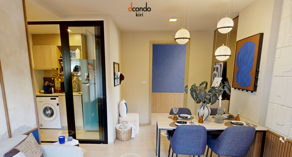 Dcondo Kiri – Rare room, 2 bedrooms, 2 bathrooms, pool-garden view, resort style condo.
