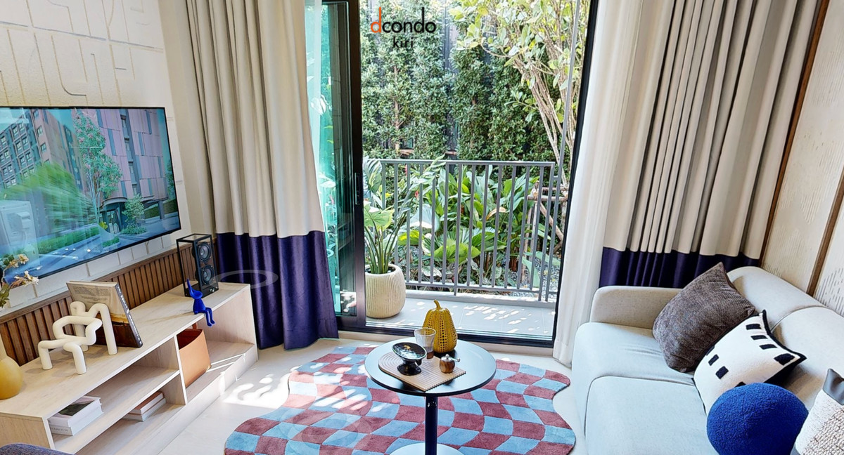 Dcondo Kiri – ห้อง Rare 2 ห้องนอน 2 ห้องน้ำ วิวสระ–สวน คอนโดสไตล์รีสอร์ต – รูปที่ 2
