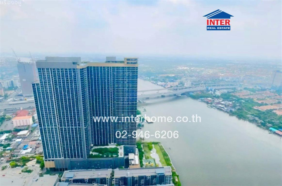 Condominium 25.01 sq m. The Politan Rive, Soi Nonthaburi 15, Rattanathibet Road, Mueang Nonthaburi, Nonthaburi.