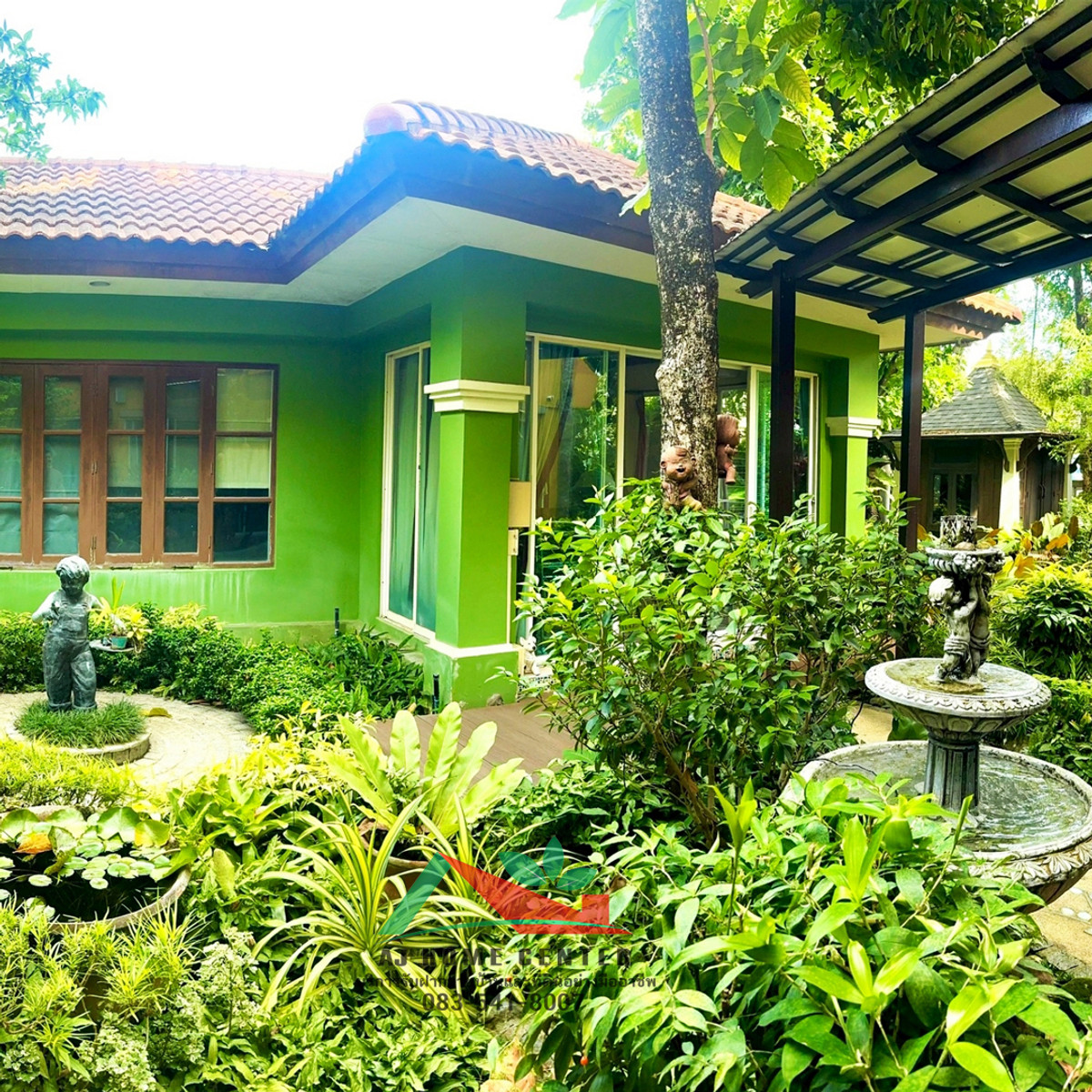 ขายบ้านเดี่ยว194.2ตรว. หลังมุม ม.วรารมย์99 เพชรเกษม81 แต่งสวย บรรยากาศร่มรื่นต้นไม้เยอะมาก – รูปที่ 2