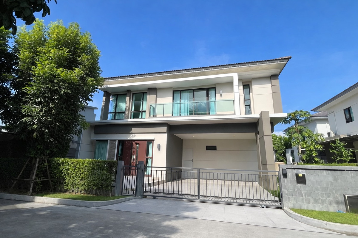 💗🥂💫Brand new single detached house for rent, never rented before, near Central Pinklao | The City Ratchaphruek–Suan Phak 💗🥂💫Brand new single detached house for rent, never rented before, near Central Pinklao | The City Ratchaphruek–Suan Phak
