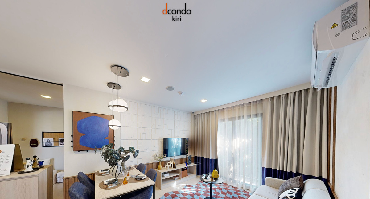 Dcondo Kiri – ห้อง Rare 2 ห้องนอน 2 ห้องน้ำ วิวสระ–สวน คอนโดสไตล์รีสอร์ต – รูปที่ 3