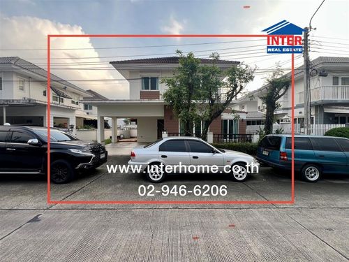 2-story detached house, 50 sq m, Perfect Park Village, Rama 5 - Bang Yai, near Phra Pin 3 Market. Soi Wat Som Kliang Kanchanaphisek Road Rattanathibet Road, Bang Yai, Nonthaburi