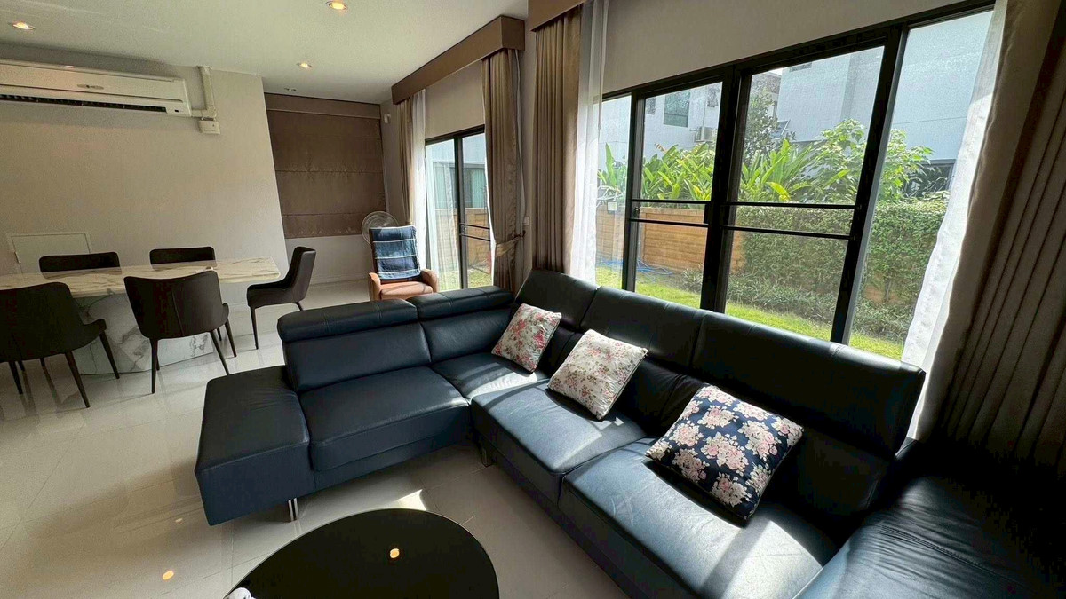 LB063 ให้เช่าบ้านเดี่ยวหรู หมู่บ้าน บุราสิริ พัฒนาการ หลังใหญ่ ติดสวน ติดคลับเฮาส์ ทำเลพัฒนาการ–อ่อนนุช เดินทางสะดวกเชื่อมหลายเส้นทาง รองรับผู้เช่าชาวจีนและชาวต่างชาติ สามารถเลี้ยงสัตว์ได้ – รูปที่ 3
