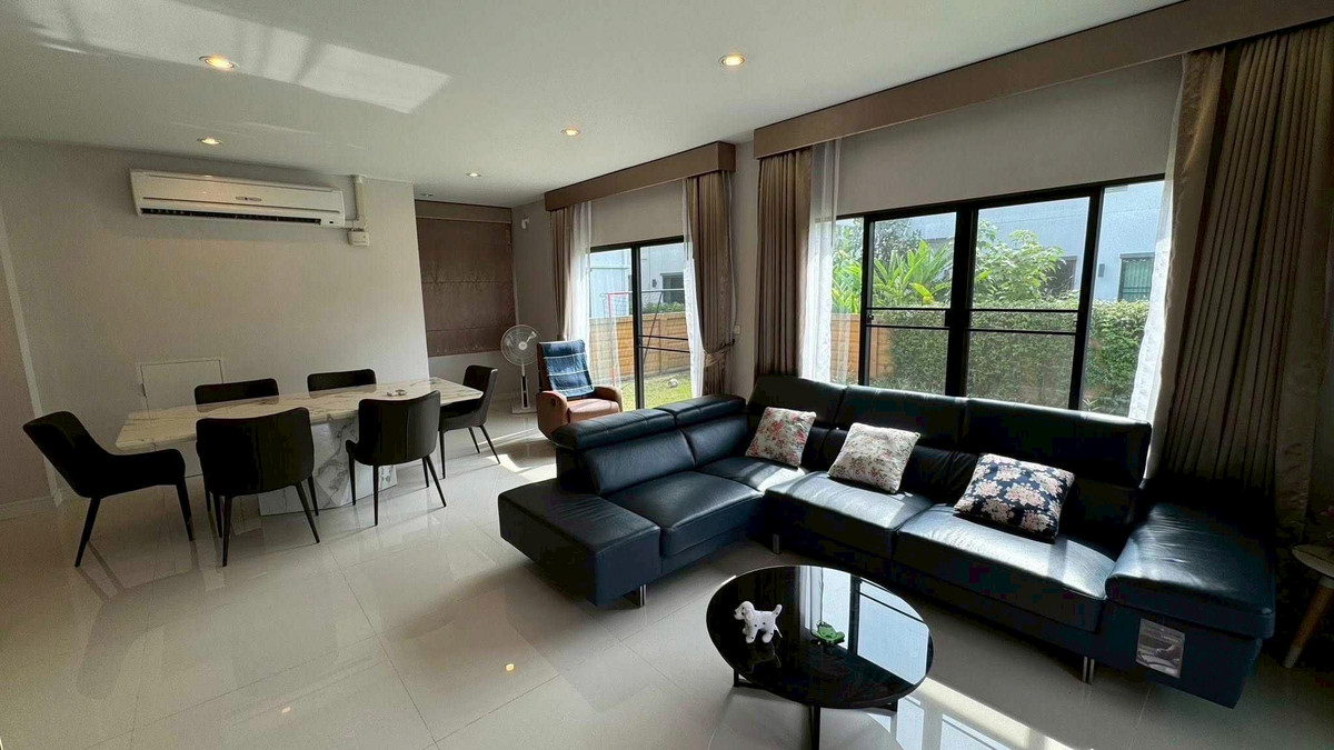 LB063 ให้เช่าบ้านเดี่ยวหรู หมู่บ้าน บุราสิริ พัฒนาการ หลังใหญ่ ติดสวน ติดคลับเฮาส์ ทำเลพัฒนาการ–อ่อนนุช เดินทางสะดวกเชื่อมหลายเส้นทาง รองรับผู้เช่าชาวจีนและชาวต่างชาติ สามารถเลี้ยงสัตว์ได้ – รูปที่ 4
