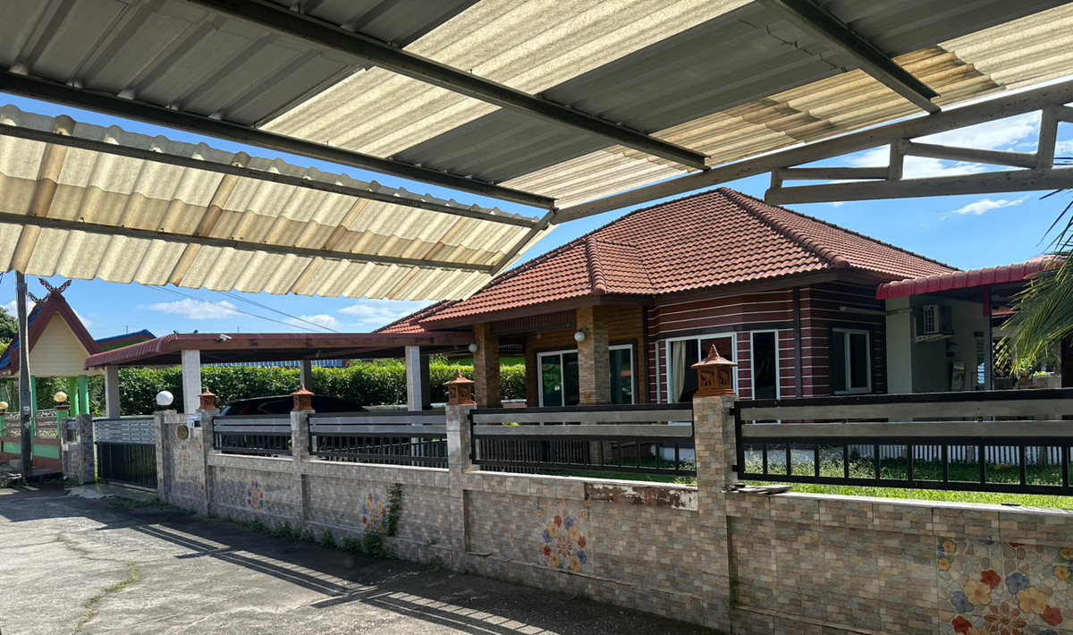 Siam Green Ville – Bang Nam Priao, Chachoengsao Sell House with exceptional privacy! Land size 106 sq.wa (424 sq.m.), usable area 119 sq.m. Beautiful, move-in ready home — at a price you won’t find again! – รูปที่ 2