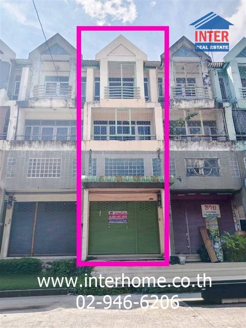 Commercial building, 3.5 floors, 16 sq m, Ruenrudee Village. Soi Ramkhamhaeng 180, Ramkhamhaeng Road, Soi Ramkhamhaeng 180, Min Buri District, Bangkok
