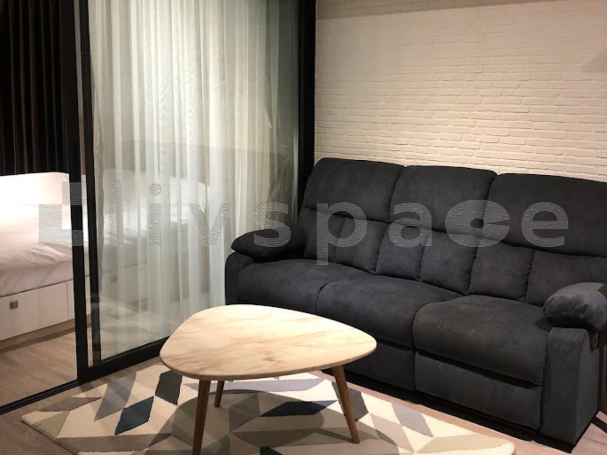 ▚ LE201ツ สำหรับเช่า Rhythm Ekkamai 1 Bed 35 ตร.ม.! 💎 ราคาดีที่สุดในตลาด ห่าง BTS เอกมัยเพียง 350 ม. เฟอร์ครบพร้อมอยู่ เพียง 26,000!⭐ – รูปที่ 3
