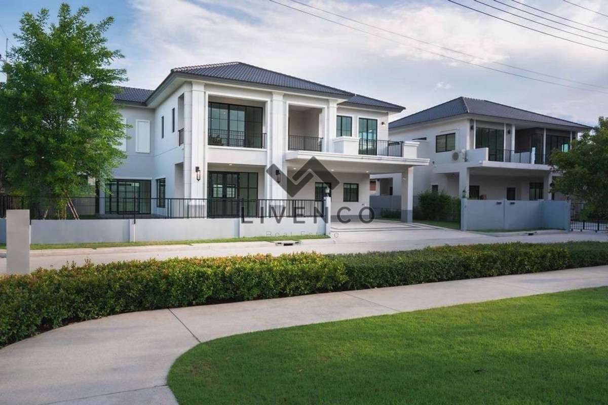 Single house for sale, Laddarom (Phutthamonthon Sai 3), single house, garden view.