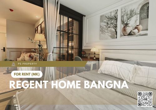 ให้เช่า ✨ Regent home bangna ✨ เฟอร์นิเจอร์ และ เครื่องใช้ไฟฟ้าครบ ใกล้ BTS บางนา    