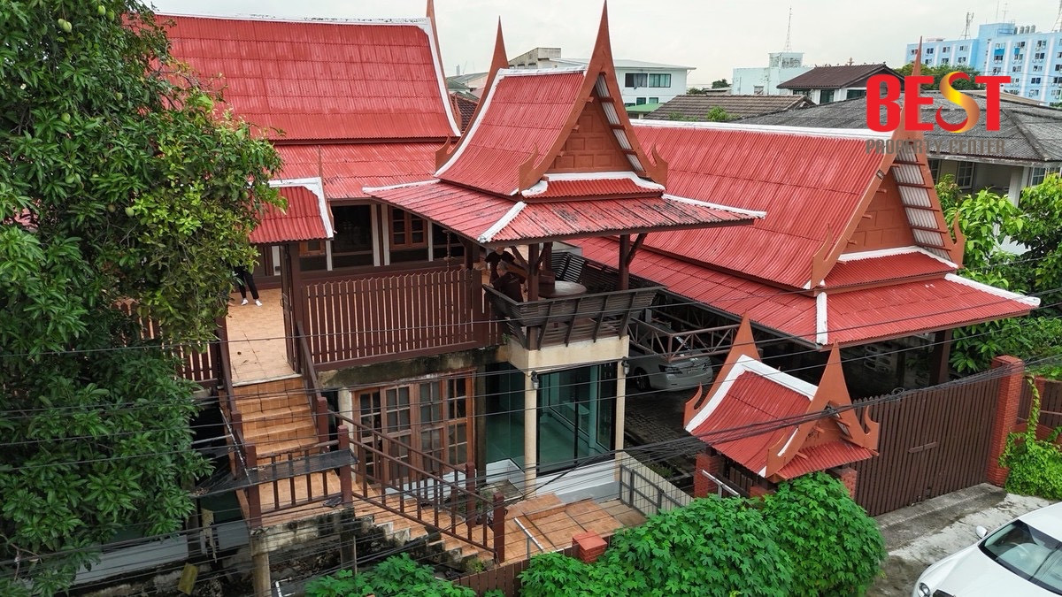 For sale: 2 traditional Thai houses on 160 sq m of land – Setthakit Bang Khae Village – รูปที่ 3