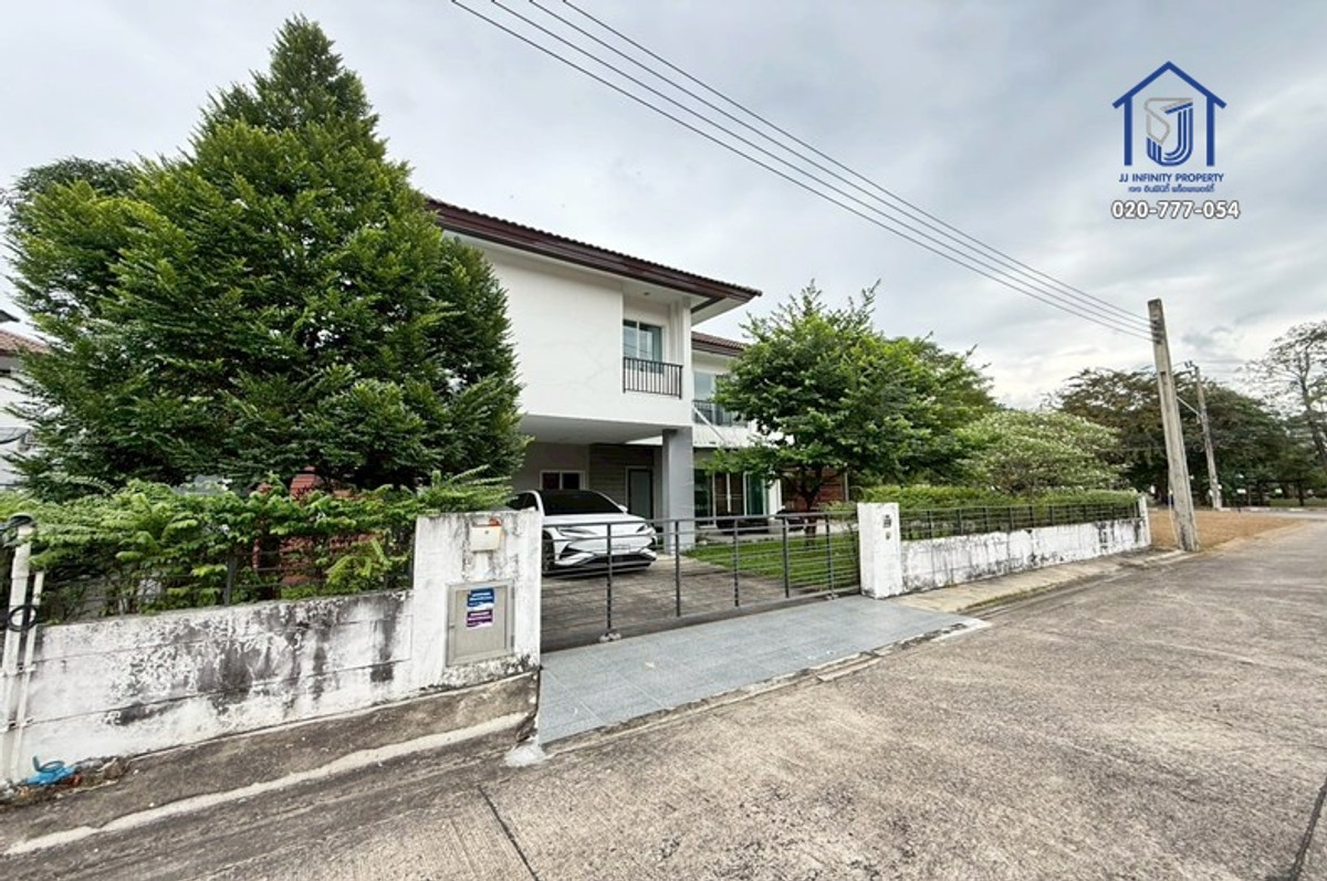 2-story detached house for sale, 80 sq m., The Thara Village, Ramintra, Soi Phraya Suren 35, corner house, near the expressway – Fashion Island. 2-story detached house for sale, 80 sq m., The Thara Village, Ramintra, Soi Phraya Suren 35, corner house, near the expressway – Fashion Island.