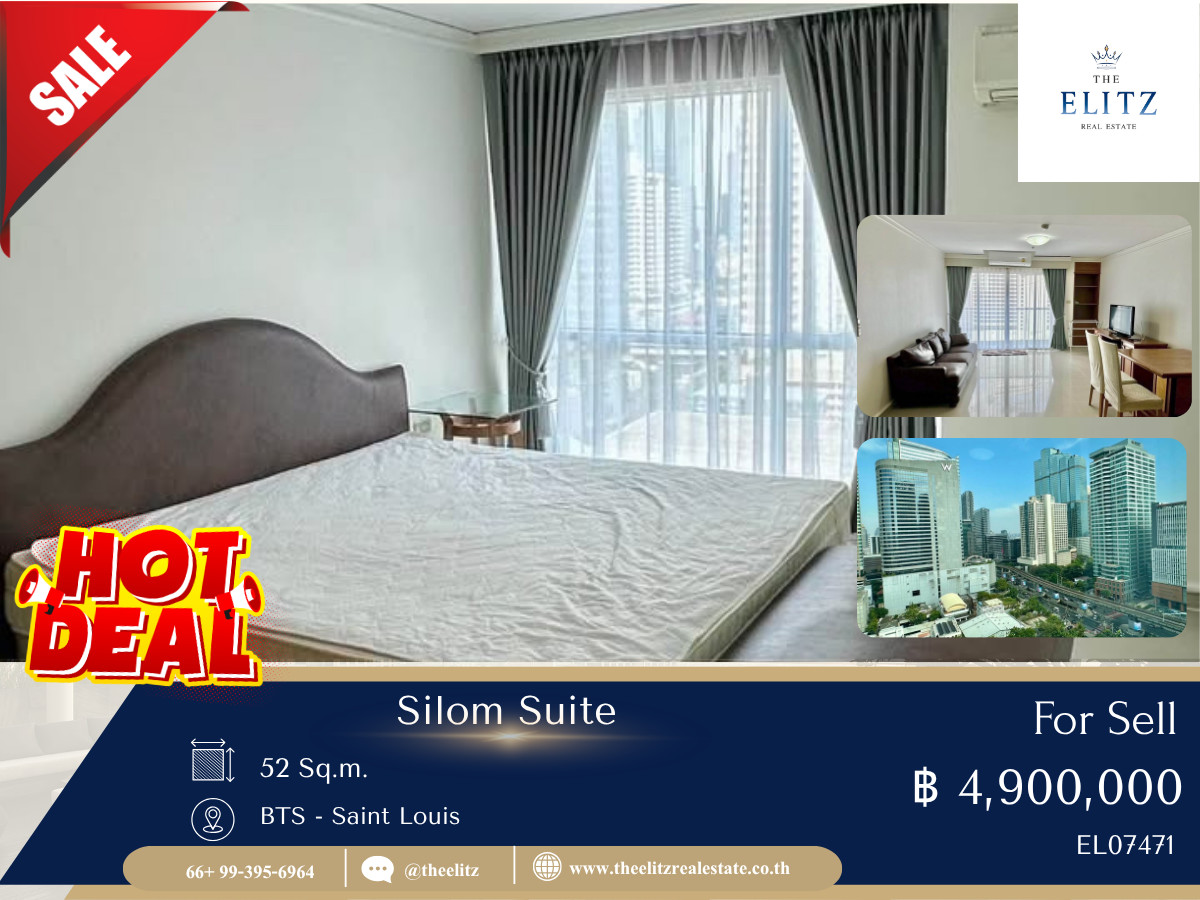 ✨ สัมผัสความสะดวกสบายอย่างเต็มที่ Silom Suite พร้อมสิ่งอำนวยความสะดวกครบครัน ❤️ ✨ สัมผัสความสะดวกสบายอย่างเต็มที่ Silom Suite พร้อมสิ่งอำนวยความสะดวกครบครัน ❤️