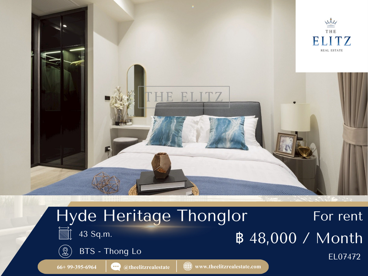 ✨ The ultimate in luxury and privilege, Hyde Heritage Thonglor, a masterpiece condo in the heart of Thonglor 💕 ✨ The ultimate in luxury and privilege, Hyde Heritage Thonglor, a masterpiece condo in the heart of Thonglor 💕