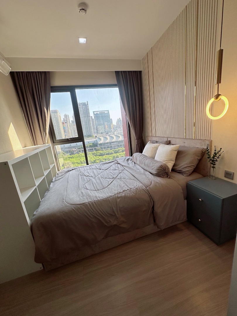 🔥Urgent for Rent🔥 Life Asoke Hype, decorated by ME-MITI, beautiful view, fully furnished, ready to move in, near MRT Rama 9.