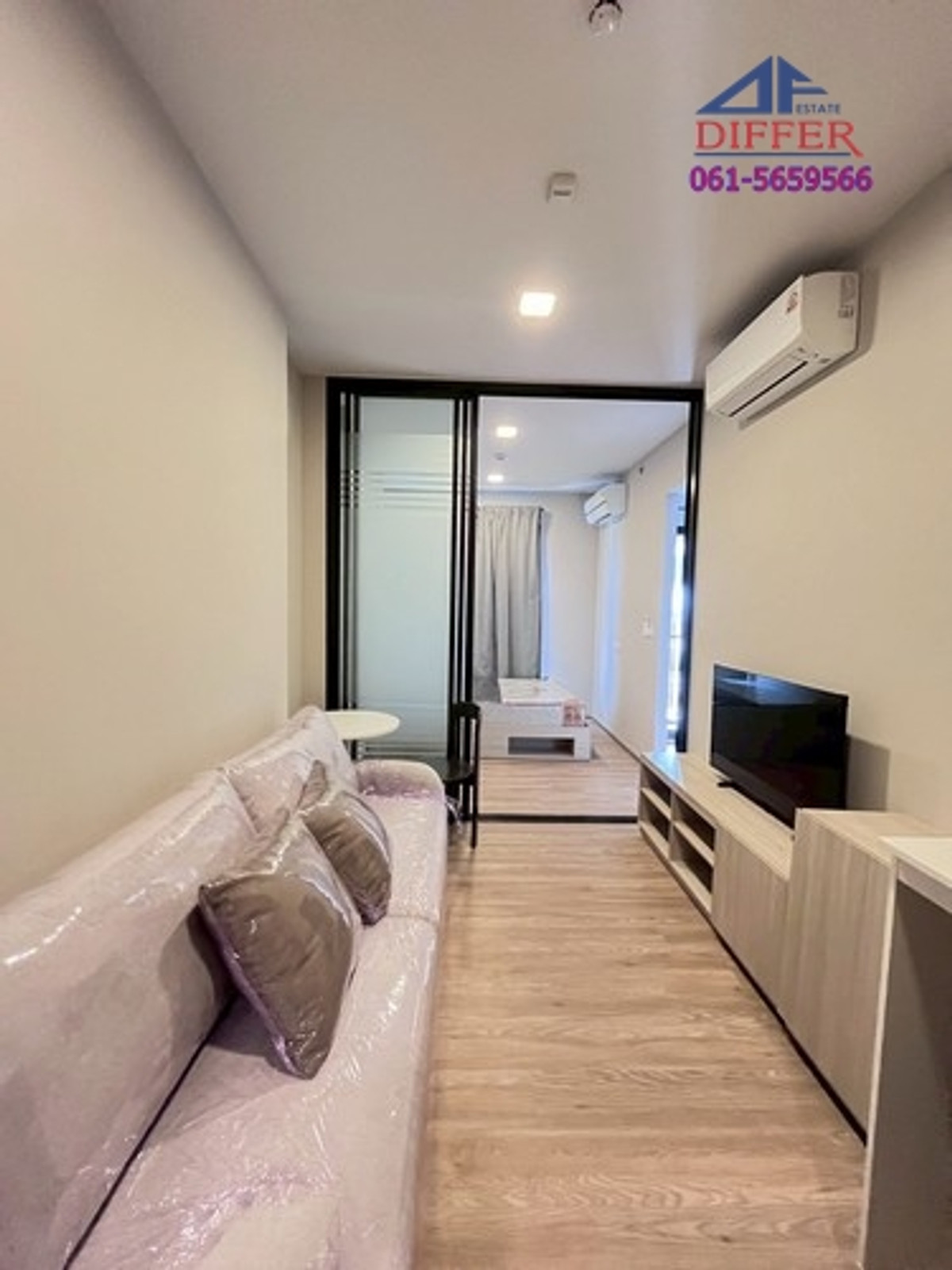Dfc007 Plum Condo Central Station for rent, 12th floor, beautiful room, ready to move in.