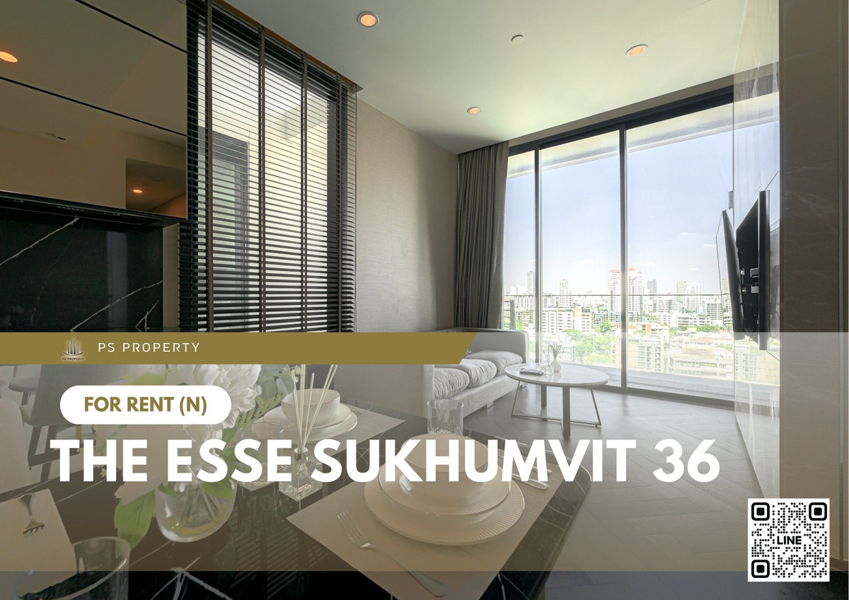 ให้เช่า 🔥 THE ESSE Sukhumvit 36 🔥 2 ห้องนอน 2 ห้องน้ำ เฟอร์นิเจอร์ และ เครื่องใช้ไฟฟ้าครบ ให้เช่า 🔥 THE ESSE Sukhumvit 36 🔥 2 ห้องนอน 2 ห้องน้ำ เฟอร์นิเจอร์ และ เครื่องใช้ไฟฟ้าครบ