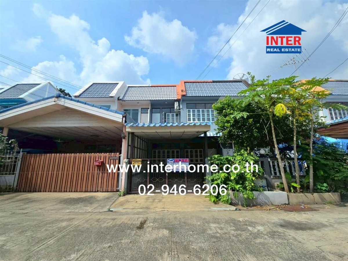 Townhouse, 2 floors, 24.2 sq m, Yu Charoen Village 1. Near Dream World Amusement Park, Lam Luk Ka Road, Phra Ong Chao Sai Khlong 4 Road, Thanyaburi, Pathum Thani – รูปที่ 2
