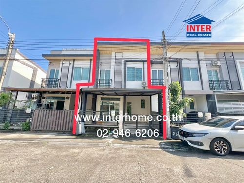 Townhouse, 2 floors, 18.2 sq m, Gusto Village, Ramkhamhaeng, Soi Mistine, Rat Phatthana Road, Ramkhamhaeng Road, Saphan Sung District, Bangkok.
