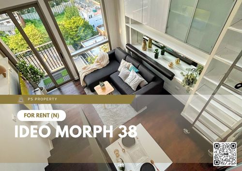 ให้เช่า ✨ IDEO Morph 38 ✨ เฟอร์นิเจอร์ และ เครื่องใช้ไฟฟ้าครบ ใกล้ BTS ทองหล่อ  